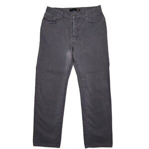 Just Cavalli Jeans Mens 30x30 Button Fly‎ Made in Italy Grey 100% Cotton Patched